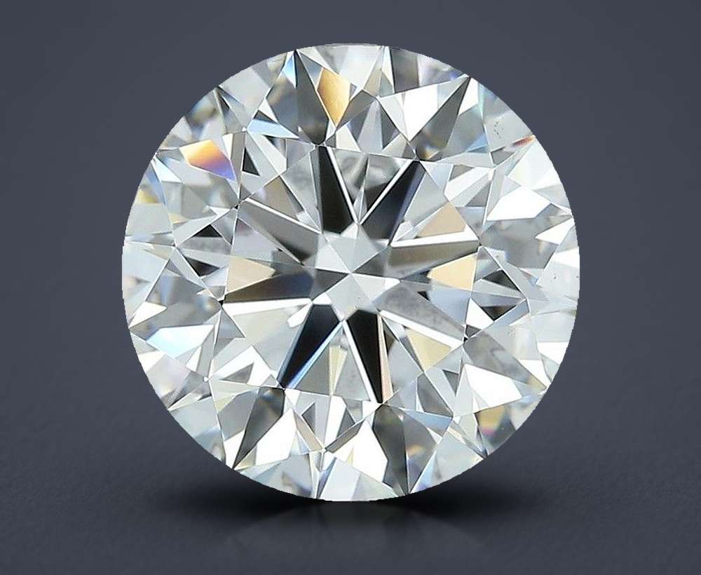 5.01ct E VS2 Rare Carat Ideal Cut Round Diamond