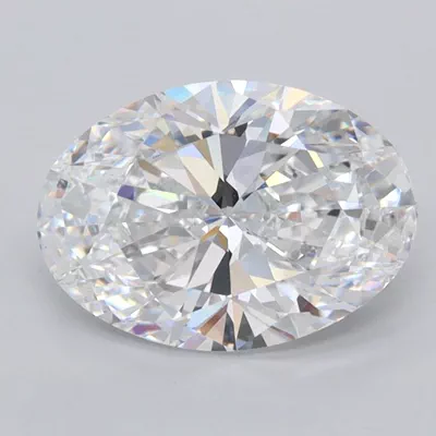 2.09ct D VVS1 Rare Carat Ideal Cut Oval Lab Grown Diamond