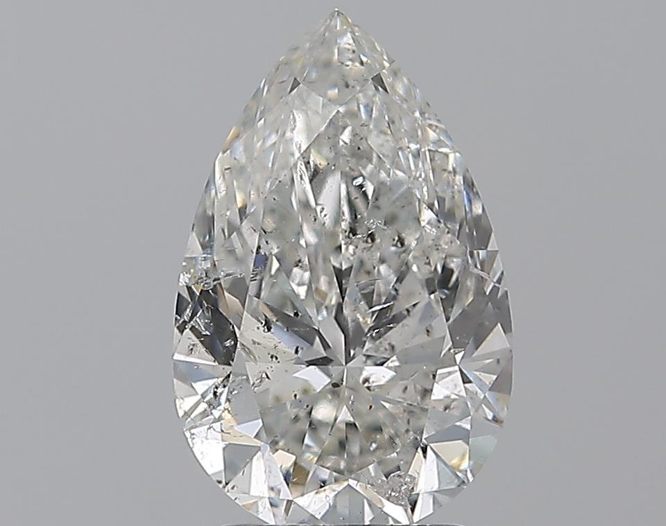 2.50ct G SI2 Rare Carat Ideal Cut Pear Diamond
