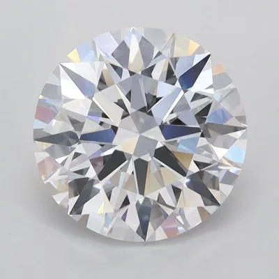 2.01ct D FL Rare Carat Ideal Cut Round Lab Grown Diamond