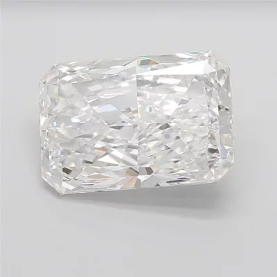 15.11ct F VVS2 Rare Carat Ideal Cut Radiant Lab Grown Diamond