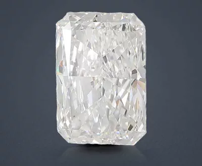 15.11ct F VVS2 Rare Carat Ideal Cut Radiant Lab Grown Diamond