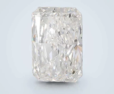 15.11ct F VVS2 Rare Carat Ideal Cut Radiant Lab Grown Diamond