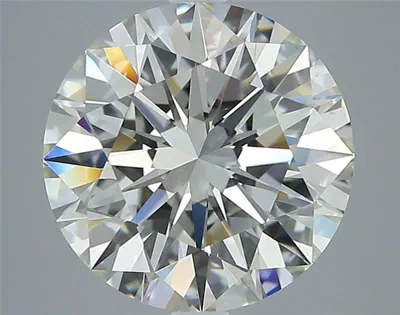 3.61ct J VS2 Rare Carat Ideal Cut Round Diamond