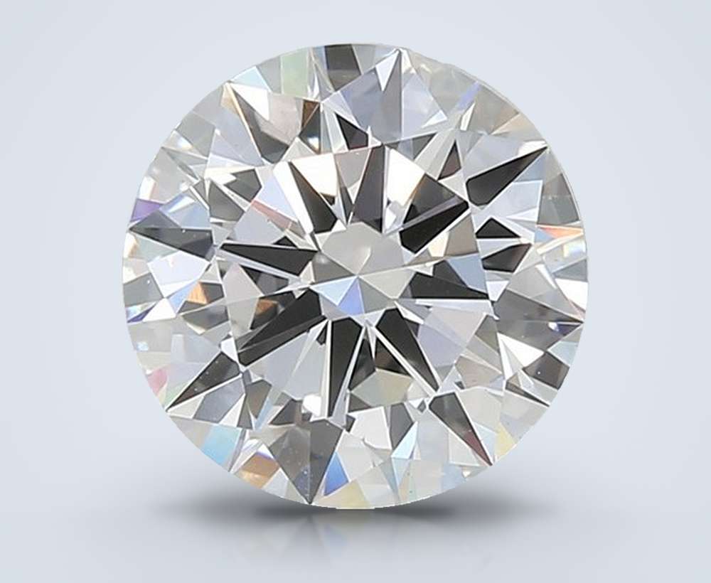 2.52ct E VS1 Rare Carat Ideal Cut Round Lab Grown Diamond