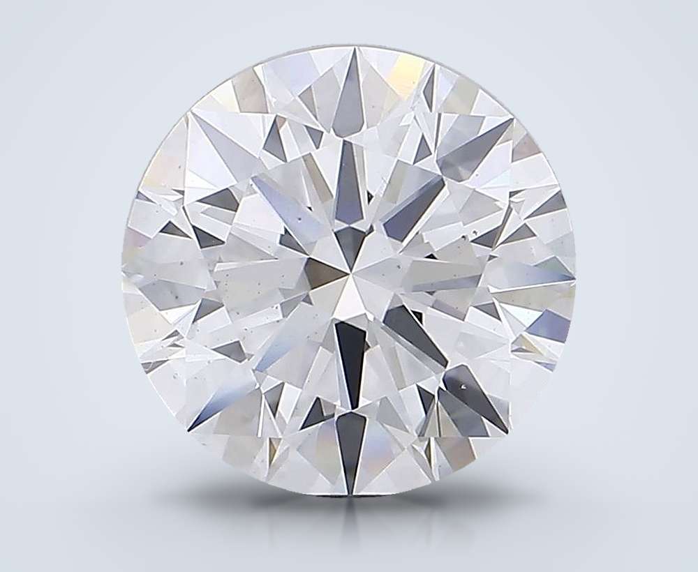 10.06ct F VS2 Rare Carat Ideal Cut Round Lab Grown Diamond