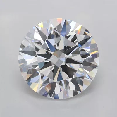 1.53ct D FL Rare Carat Ideal Cut Round Lab Grown Diamond