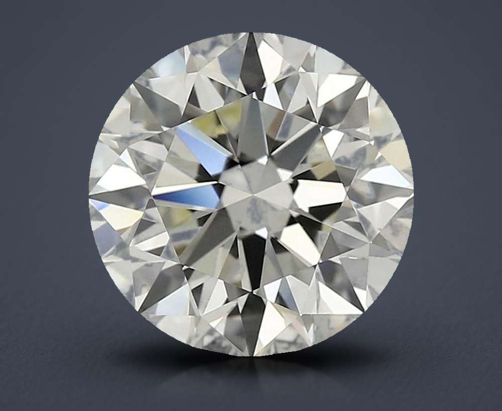 2.52ct J VVS1 Ideal Cut Round Diamond