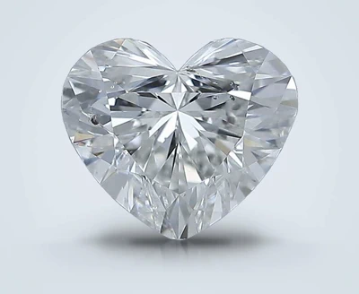 0.90ct H SI2 Rare Carat Ideal Cut Heart Diamond