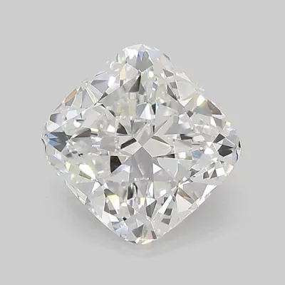 3.02ct D VVS2 Very Good Cut Cushion Lab Grown Diamond