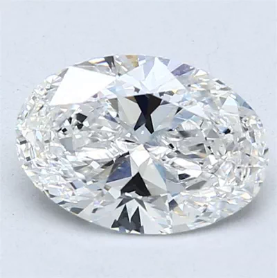 1.55ct E VVS2 Rare Carat Ideal Cut Oval Lab Grown Diamond