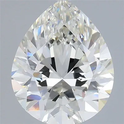 2.39ct H VS1 Rare Carat Ideal Cut Pear Lab Grown Diamond