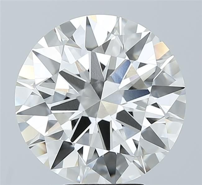 5.52ct H VVS2 Rare Carat Ideal Cut Round Lab Grown Diamond