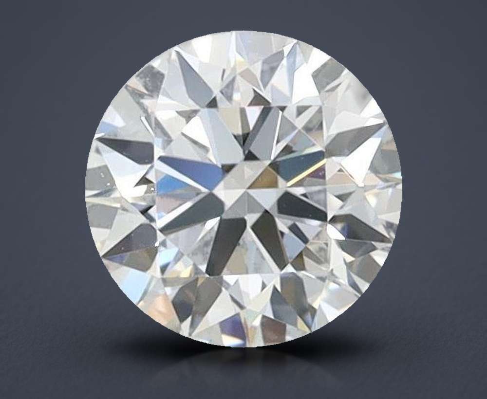 0.53ct D FL Rare Carat Ideal Cut Round Lab Grown Diamond