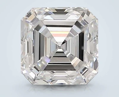 2.06ct E VS1 Very Good Cut Asscher Lab Grown Diamond