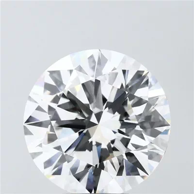 7.05ct F VS1 Rare Carat Ideal Cut Round Lab Grown Diamond