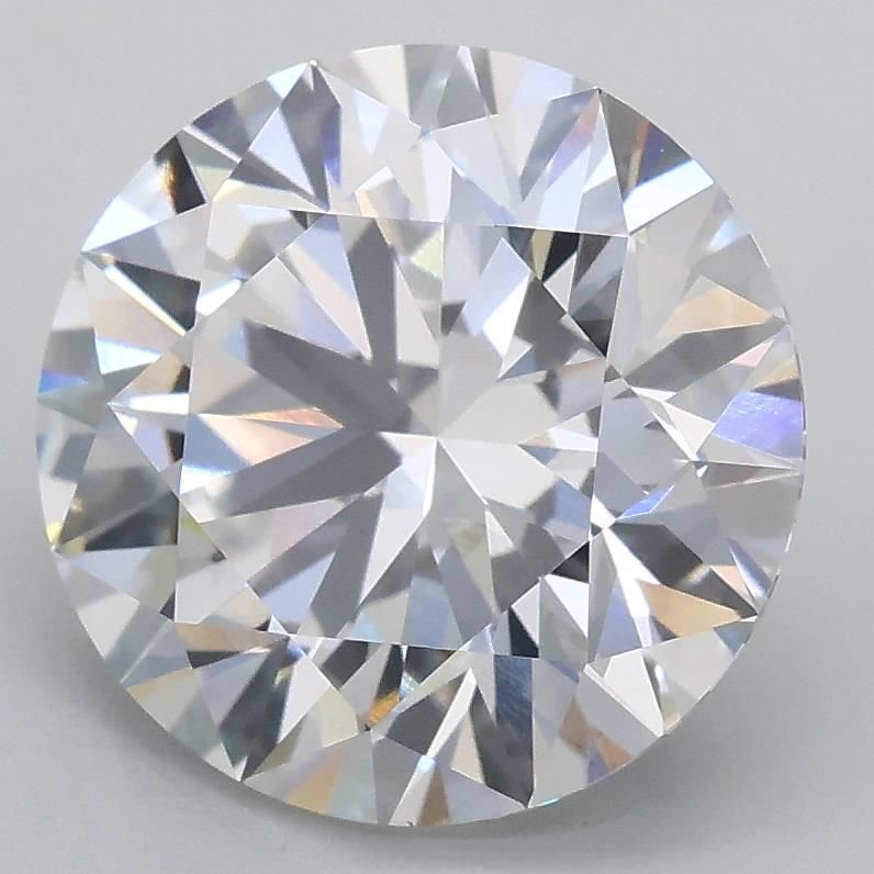 3.08ct E VS1 Rare Carat Ideal Cut Round Lab Grown Diamond
