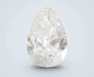 2.54ct E VS2 Rare Carat Ideal Cut Pear Lab Grown Diamond