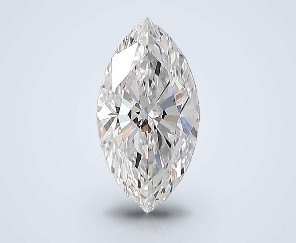 0.91ct D IF Rare Carat Ideal Cut Marquise Lab Grown Diamond