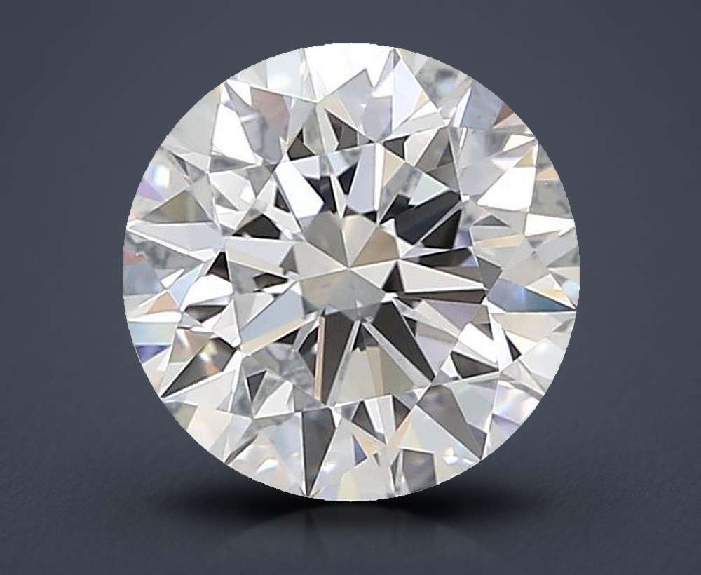 2.47ct D VVS1 Excellent Cut Round Lab Grown Diamond