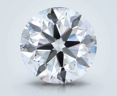 2.90ct H SI1 Excellent Cut Round Diamond