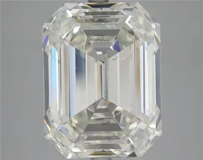 10.05ct K VS2 Rare Carat Ideal Cut Emerald Diamond