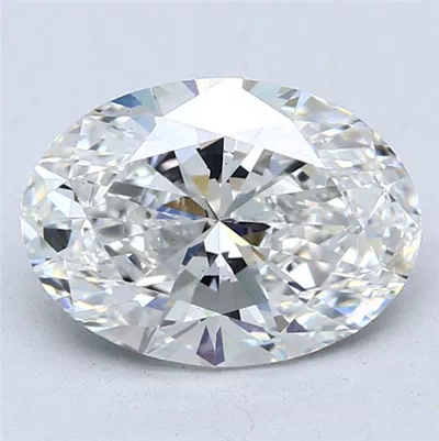 2.54ct E VS1 Rare Carat Ideal Cut Oval Lab Grown Diamond