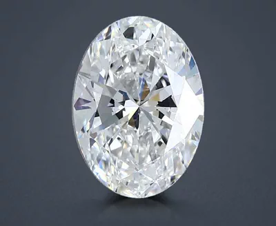 2.54ct E VS1 Rare Carat Ideal Cut Oval Lab Grown Diamond
