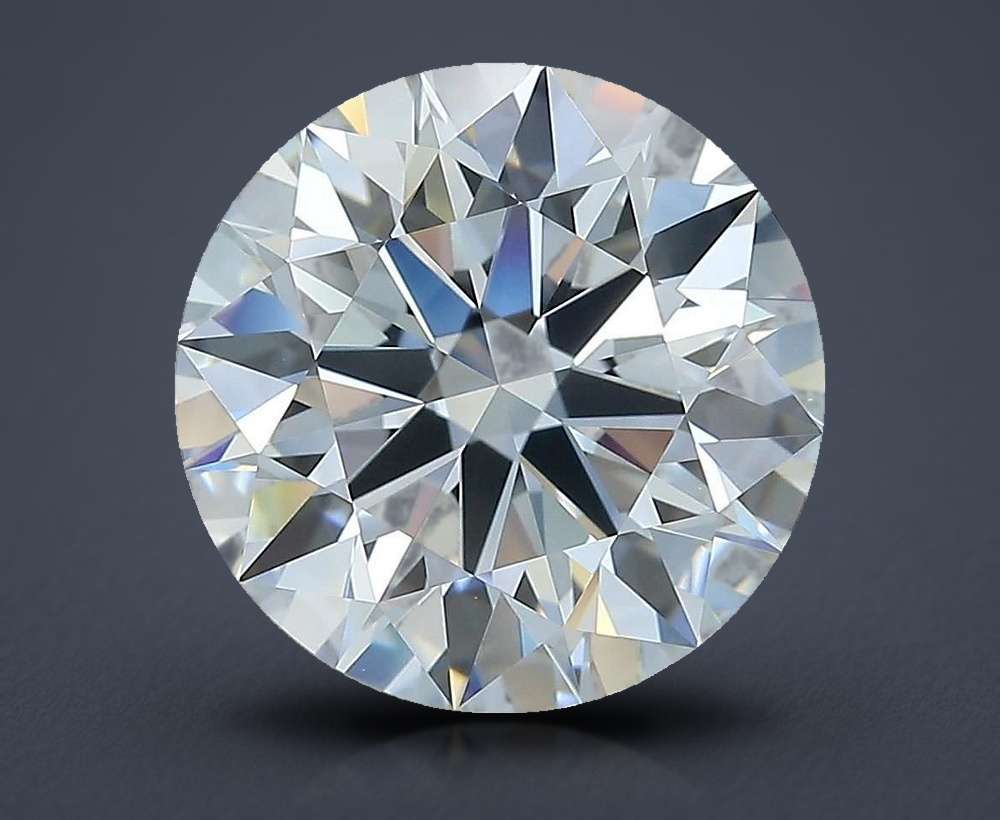 5.61ct I VVS1 Rare Carat Ideal Cut Round Lab Grown Diamond