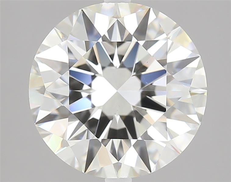 3.01ct J VS2 Excellent Cut Round Diamond