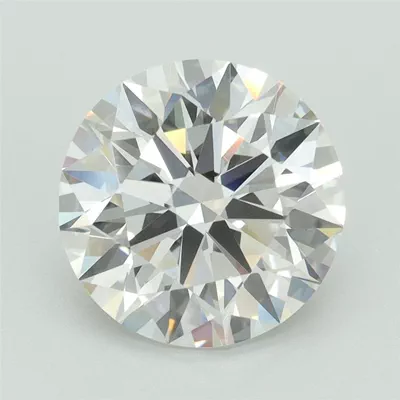 4.01ct F VVS2 Rare Carat Ideal Cut Round Lab Grown Diamond