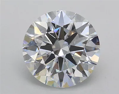 3.02ct D VS1 Rare Carat Ideal Cut Round Lab Grown Diamond