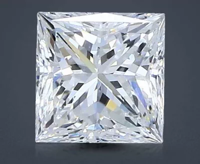 1.10ct D VS1 Very Good Cut Princess Diamond