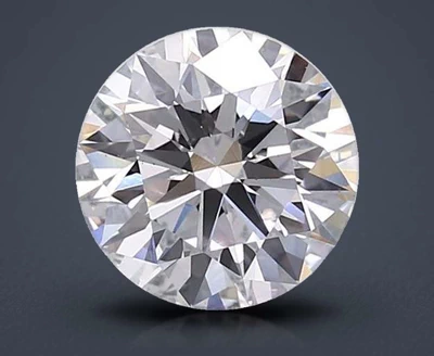 2.52ct F VS2 Rare Carat Ideal Cut Round Lab Grown Diamond