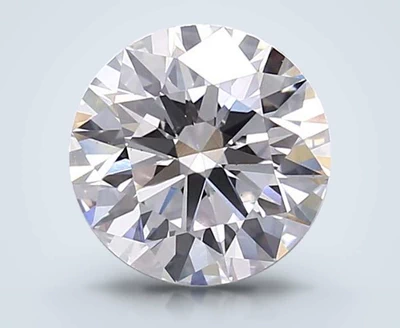2.52ct F VS2 Rare Carat Ideal Cut Round Lab Grown Diamond