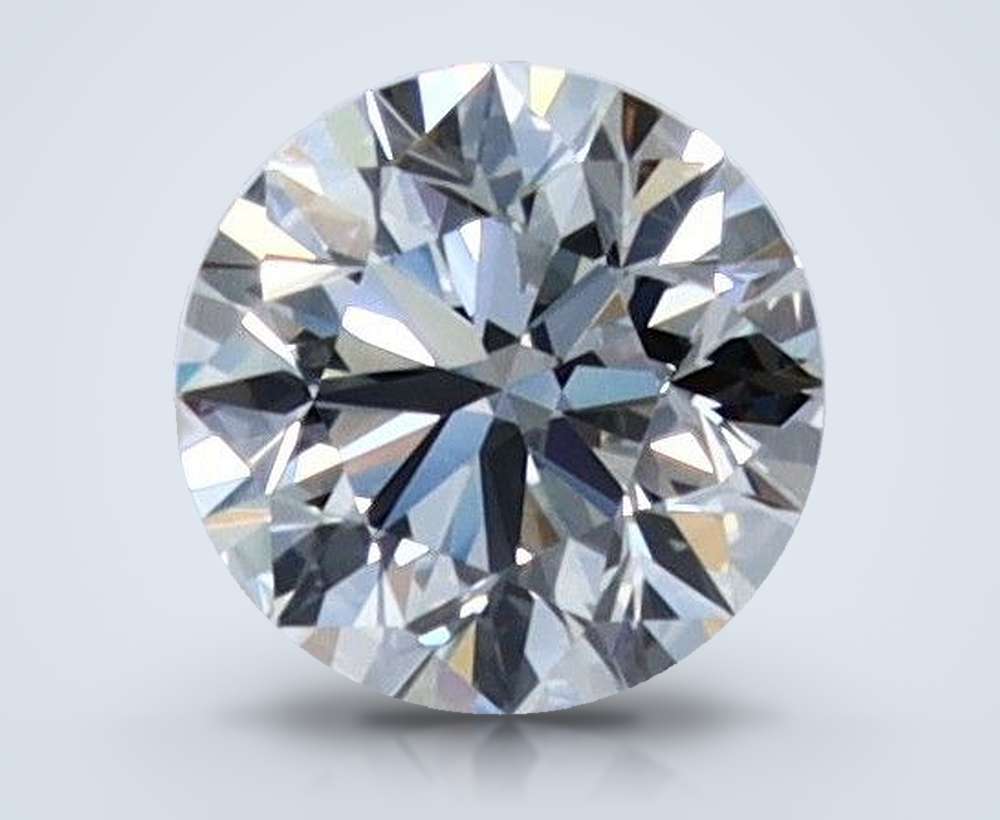 0.57ct F VVS2 Excellent Cut Round Diamond