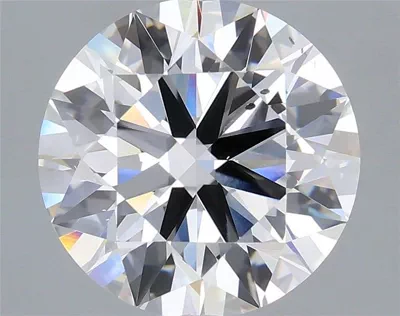 3.04ct E SI1 Rare Carat Ideal Cut Round Lab Grown Diamond