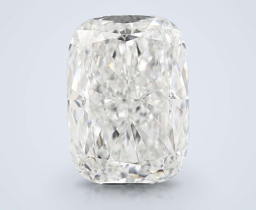 15.10ct F VS1 Rare Carat Ideal Cut Cushion Lab Grown Diamond