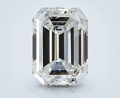 1.00ct H VVS2 Rare Carat Ideal Cut Emerald Diamond