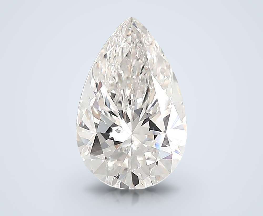 2.01ct F VS1 Rare Carat Ideal Cut Pear Lab Grown Diamond