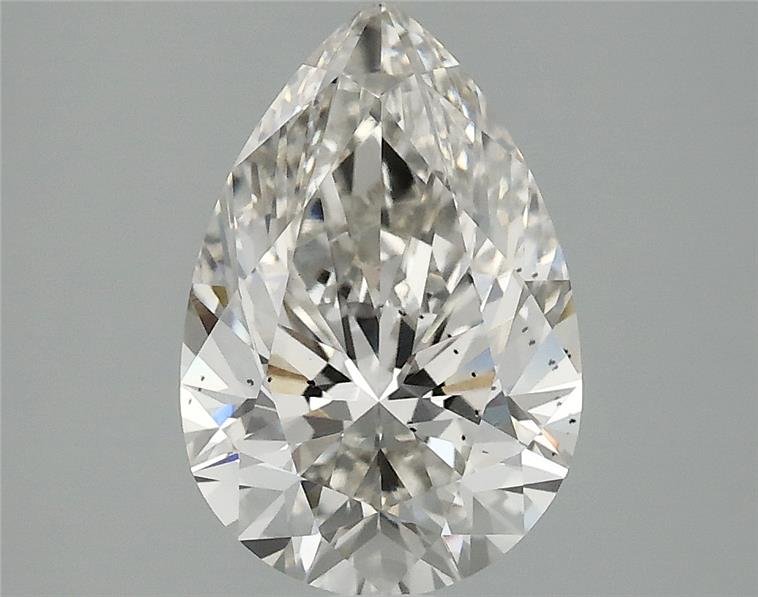 2.56ct G SI1 Rare Carat Ideal Cut Pear Lab Grown Diamond
