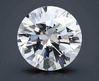 2.71ct D VS2 Very Good Cut Round Diamond