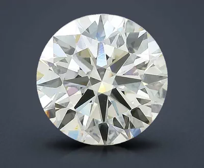 3.08ct K VS1 Rare Carat Ideal Cut Round Diamond
