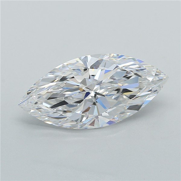 2.51ct D VVS2 Rare Carat Ideal Cut Marquise Lab Grown Diamond