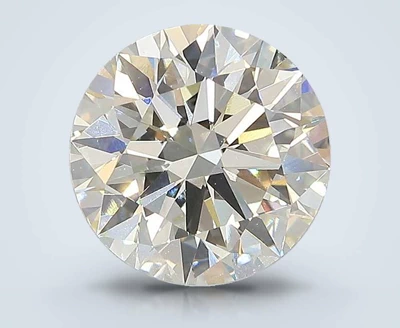 3.16ct J VVS2 Excellent Cut Round Lab Grown Diamond