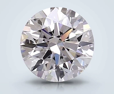 1.01ct G VS1 Rare Carat Ideal Cut Round Lab Grown Diamond