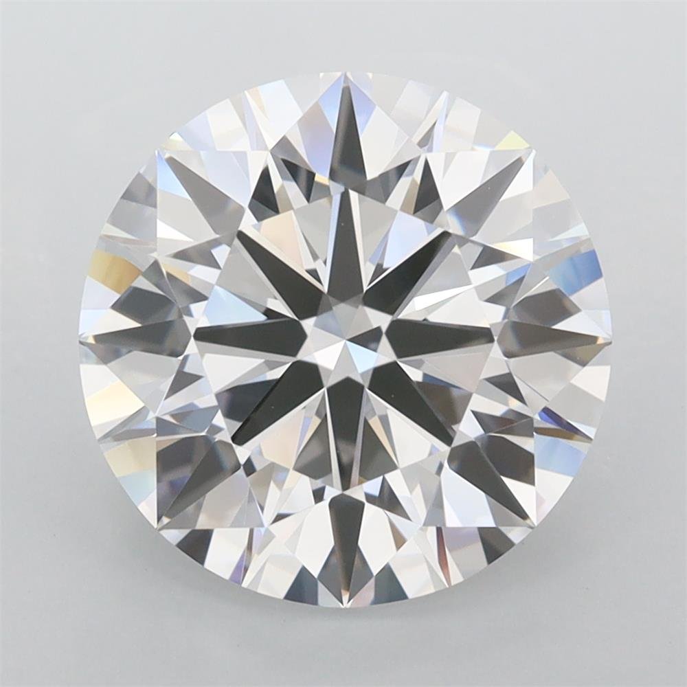 4.53ct D FL Rare Carat Ideal Cut Round Lab Grown Diamond