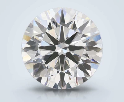 4.53ct D FL Rare Carat Ideal Cut Round Lab Grown Diamond
