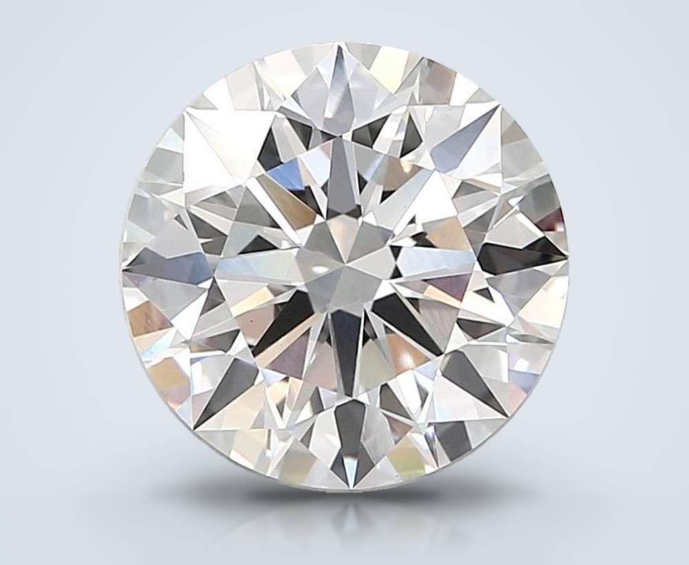 5.07ct E VS1 Rare Carat Ideal Cut Round Lab Grown Diamond