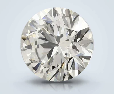 3.30ct H VVS2 Excellent Cut Round Lab Grown Diamond
